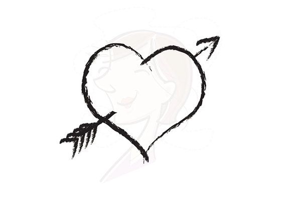 Rustic Heart Clip Art Digital   Clipart Panda   Free Clipart Images