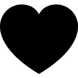Rustic Heart Clipart Black And White   Clipart Best