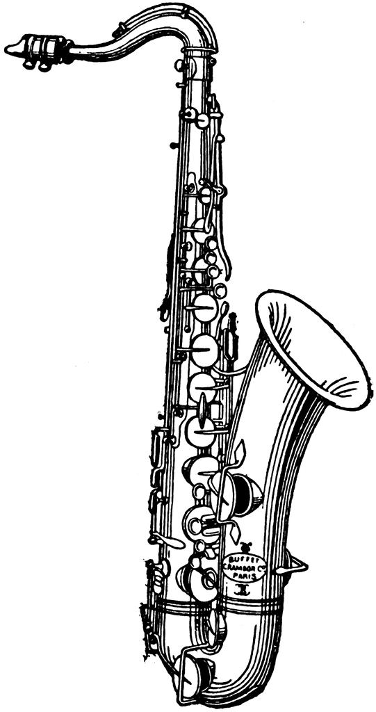 Saxophone   Clipart Etc