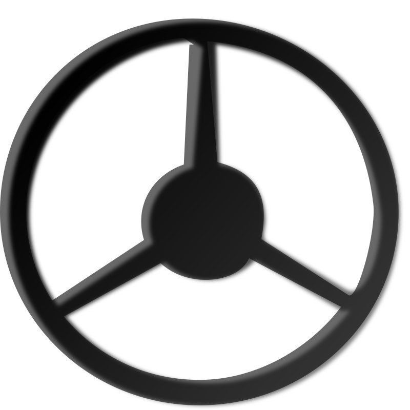 Steering Wheel By Netalloy   A Black Steering Wheel
