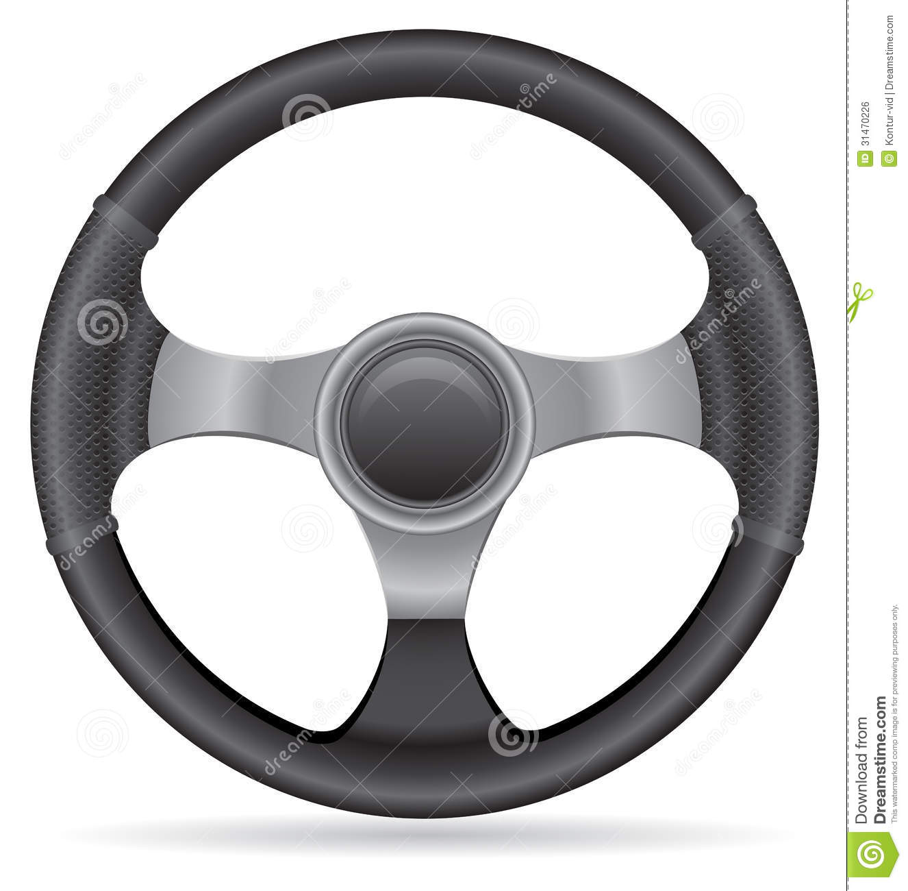 Steering Wheel Clipart Car Steering Wheel Vector
