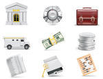 Vector Online Banking Icon Set Part 3 Vector Online Banking