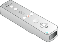 Wii Remote Vector Clip Art