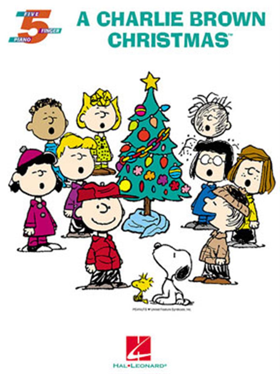 Charlie Brown Christmas Five Finger Piano Songbook