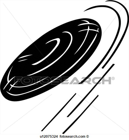 Equipment Flying Disc Frisbee Sport View Large Clip Art Graphic
