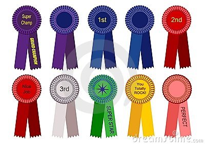 Free Stock Images  1st 2nd And 3rd Place Ribbons And More Vector