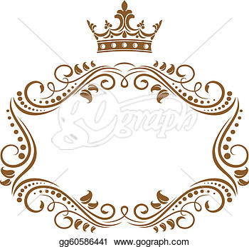 Gold Princess Crown Clipart Royal Frame With Crown