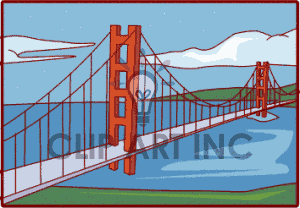 Golden Gate Bridge At The San Francisco Bay