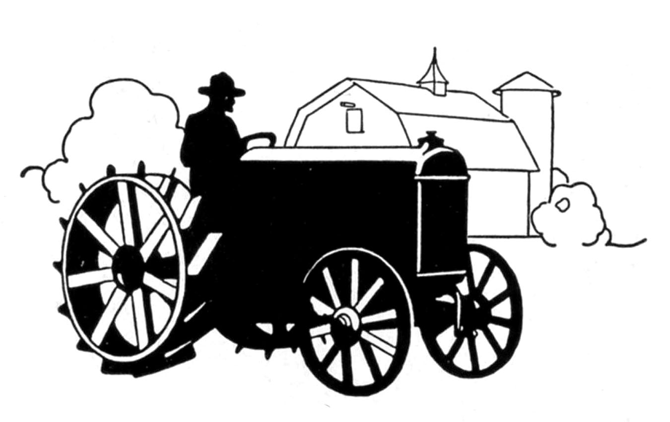 Old Tractor Clipart