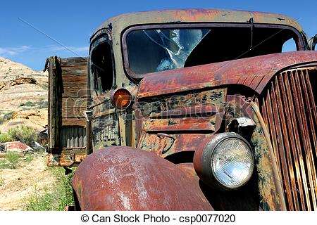 Stock Photo   Vintage Farm Truck   Stock Image Images Royalty Free