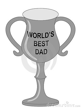 World S Best Dad Trophy Stock Photography   Image  9370702