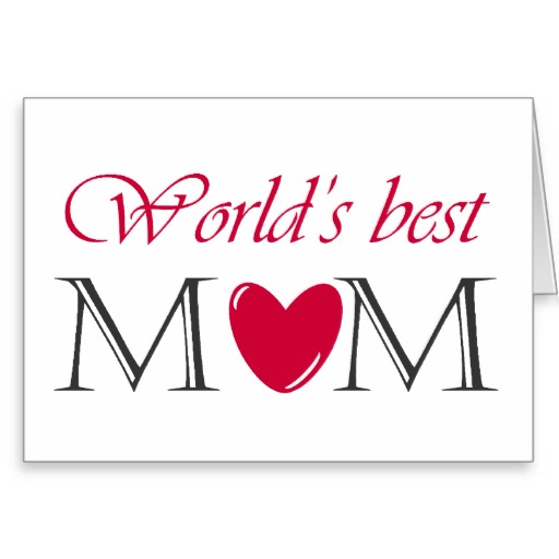 World S Best Mom Card