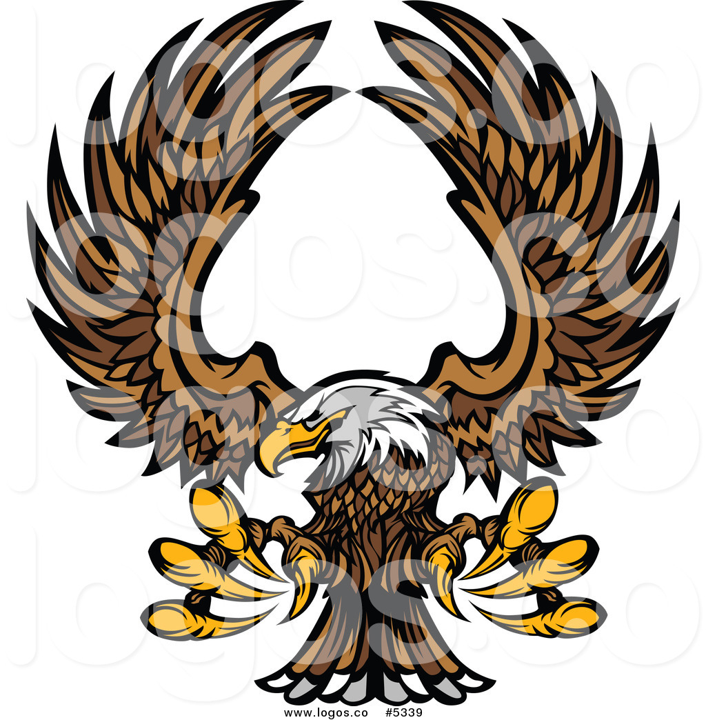 Eagle Black And White Eagle Logo Logo Of A Grinning Bald Eagle Logo Of