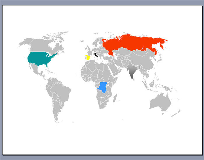 Free Editable Worldmap For Powerpoint   Download