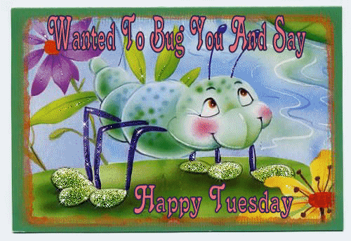 Http   Www Glitters123 Com Tuesday Wanted To Bug You Happy Tuesday