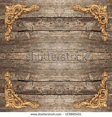 Rustic Corner Clip Art Rustic Wooden Background With