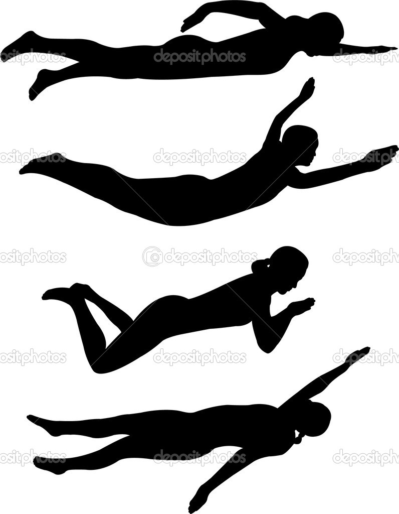 Swimming Butterfly Silhouette   Clipart Panda   Free Clipart Images
