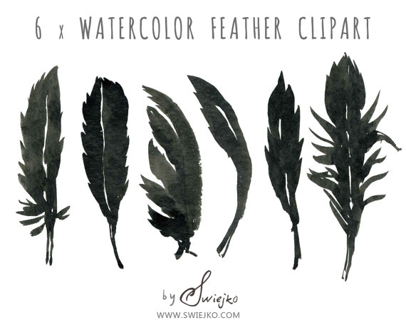     Clipart Halloween Feather Clipart Silhouette Feather Silhouette