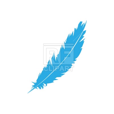 Feather Silhouette Download Free Vector Clipart  Eps