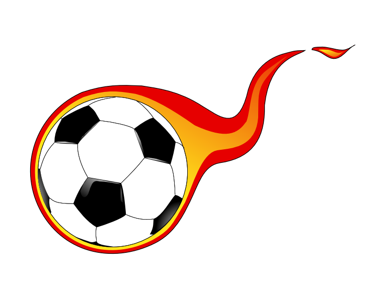 Flaming Soccer Ball Clip Art Flaming Soccer Ball 01 Png