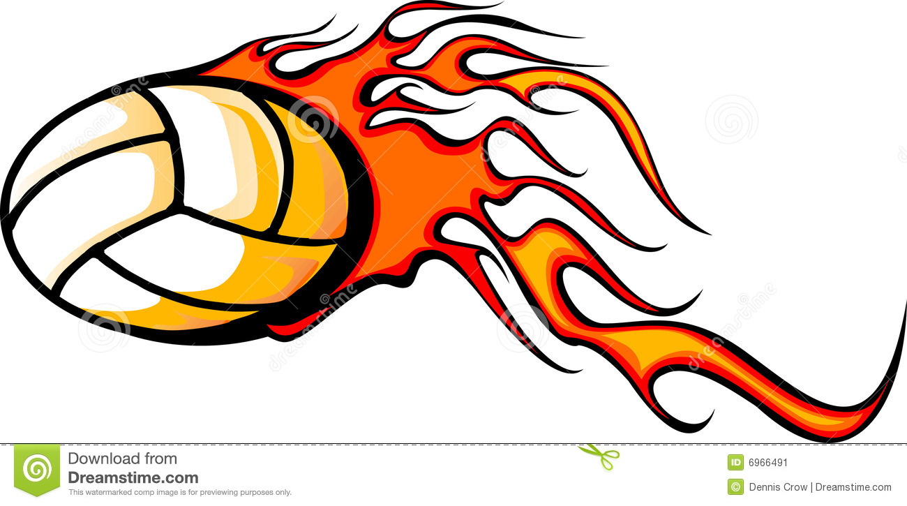 Flaming Volleyball Clipart   Clipart Panda   Free Clipart Images
