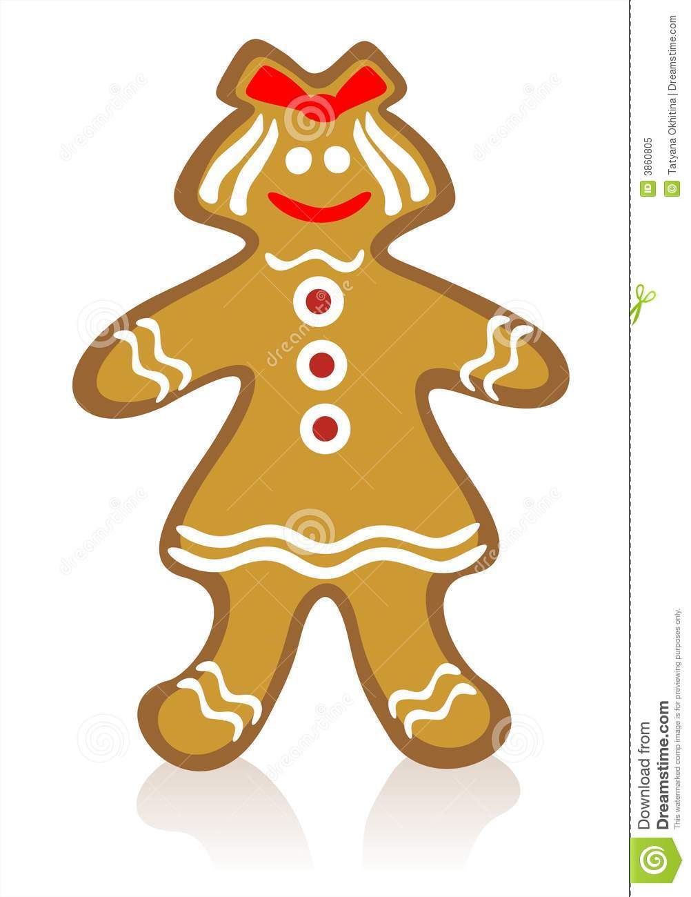 Gingerbread Girl Clipart Gingerbread Woman Royalty Free