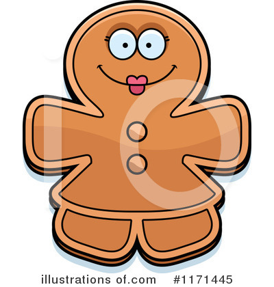 Royalty Free Gingerbread Woman Clipart Illustration 1171445 Jpg