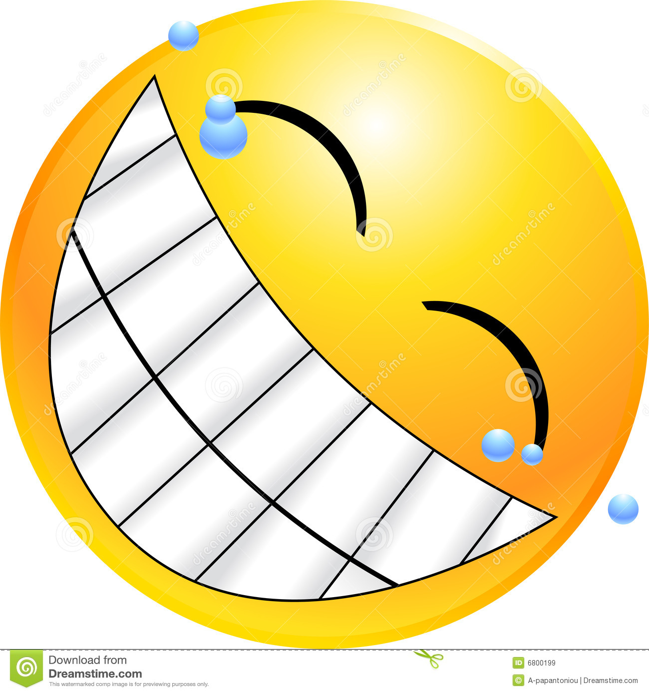 Emoticon Smiley Face Royalty Free Stock Images   Image  6800199