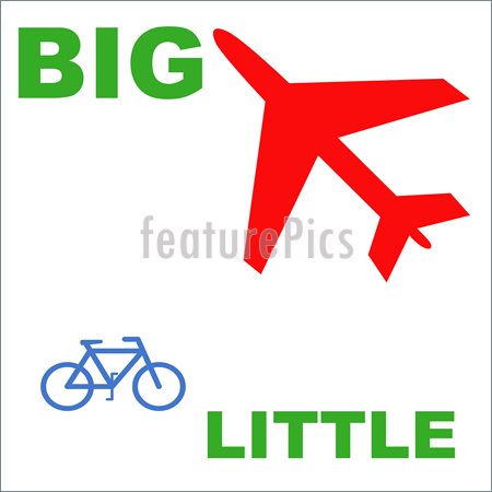 Illustration Of Big And Little Poster  Clip Art To Download At