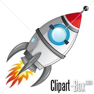 Related Cartoon Rocket Cliparts