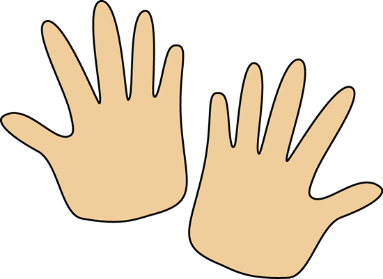 Pair Of Hands Clip Art Image   Pair Of Blank Hands  This Image Is A    