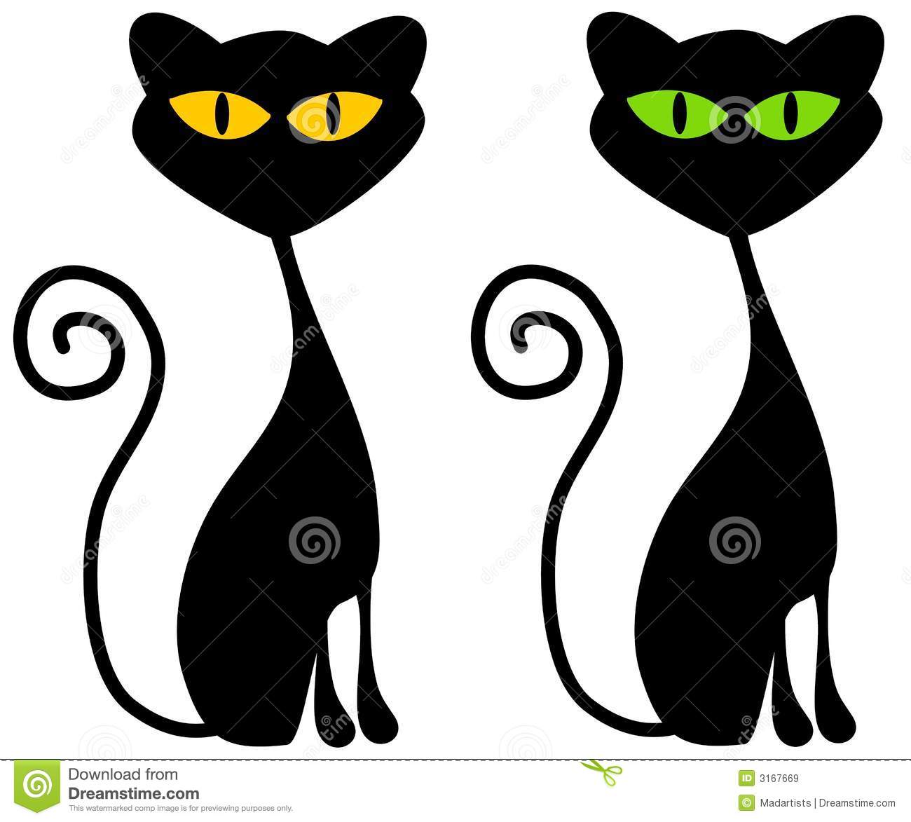 Displaying 15  Images For   Cute Halloween Black Cat Clipart
