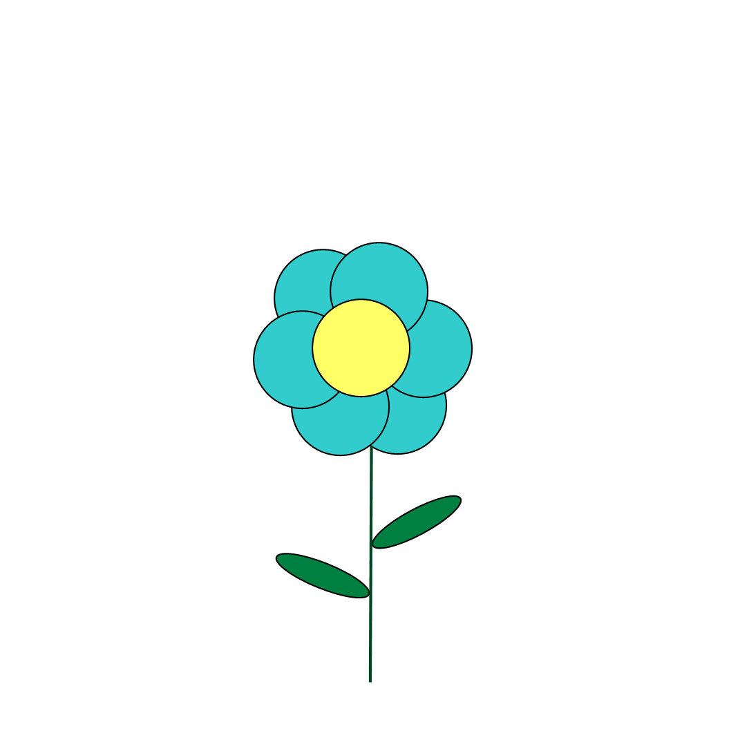Free Clipart N Images  Free Blue Flower Clipart