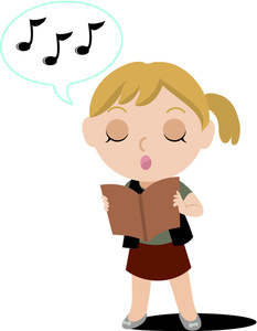 Girl Singing Clipart   Clipart Panda   Free Clipart Images