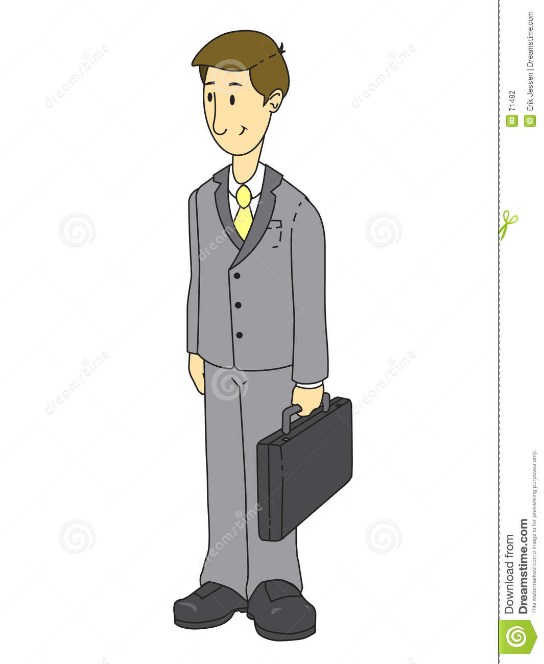 Man In Business Suit Clipart Gray Suit Business Man