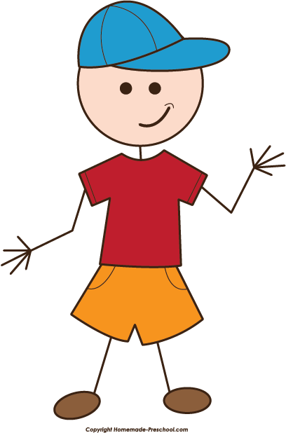 People Clip Art Cpa Stick People Boy Png