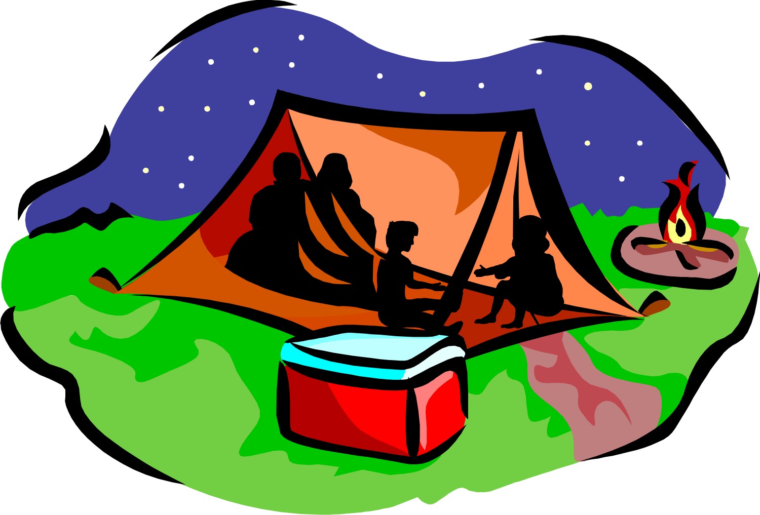 Campfire Tent Clip Art Free Cliparts That You Can Download To You