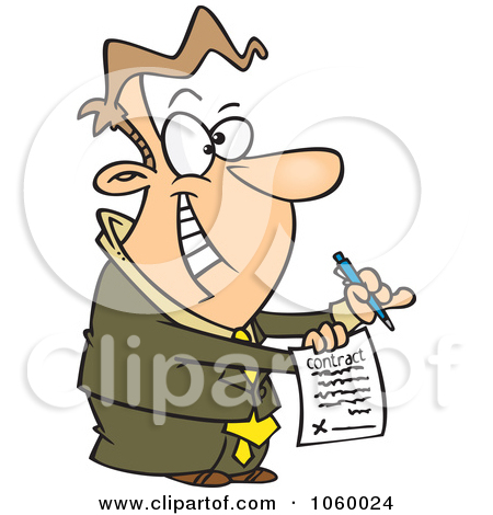 Contract Document Clipart   Free Clip Art Images