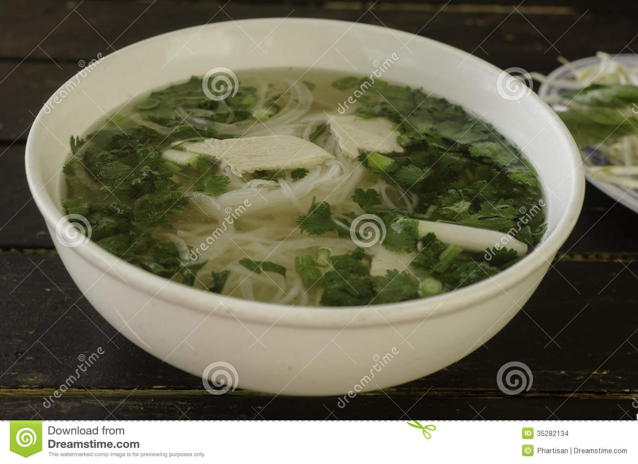 Pho Ga Vietnamese Chicken Soup Stock Images   Image  35282134