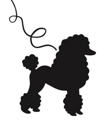 Craft Edge   View Topic   Poodle With Leash Silhouette