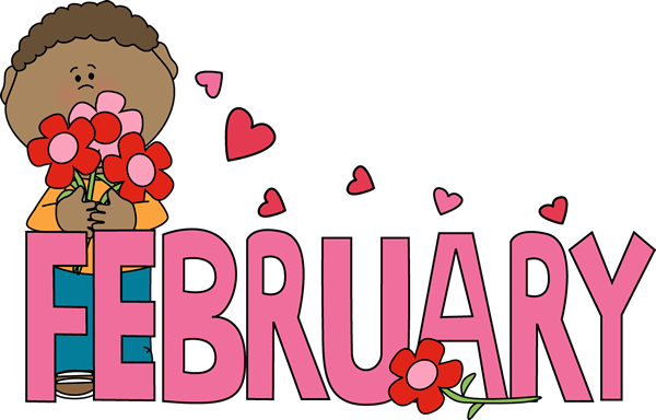 Month Of February Valentine S Day Clip Art   Month Of February