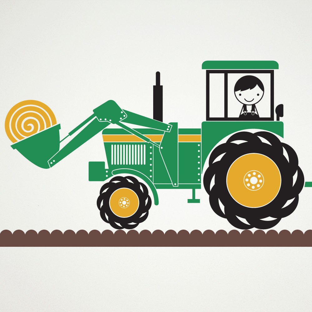 Red Tractor Clip Art Quotes