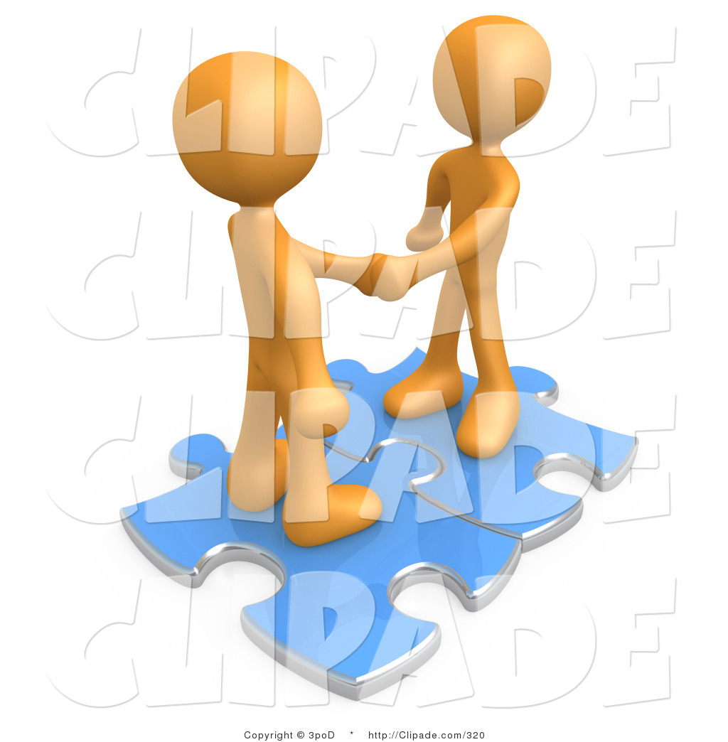 Royalty Free Clipart Image Two Men Shaking Hands In Greeting Car