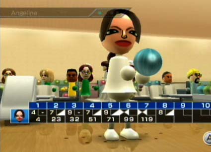 Wii Bowling Clipart Nintendo Wii Angelina Bowls