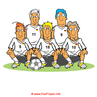 Clip Art Title  Soccer Team