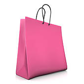 Pink Shopping Bag Stock Illustrations   Gograph