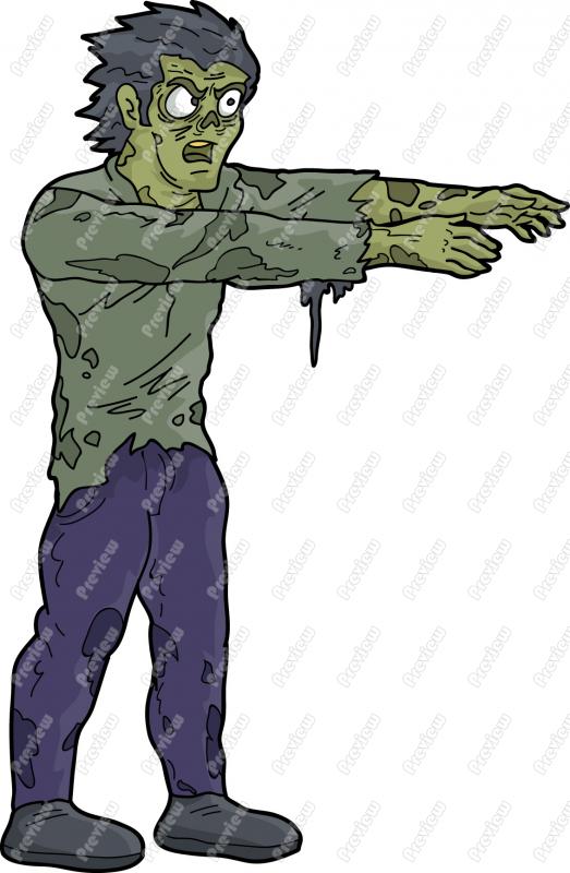 Zombie Clip Art Image 352 Formats Included With This Zombie