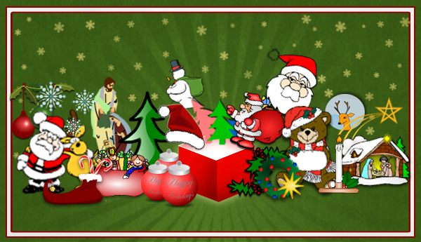 Great New Christmas Clip Art For Your Flyers And Posters   Poster
