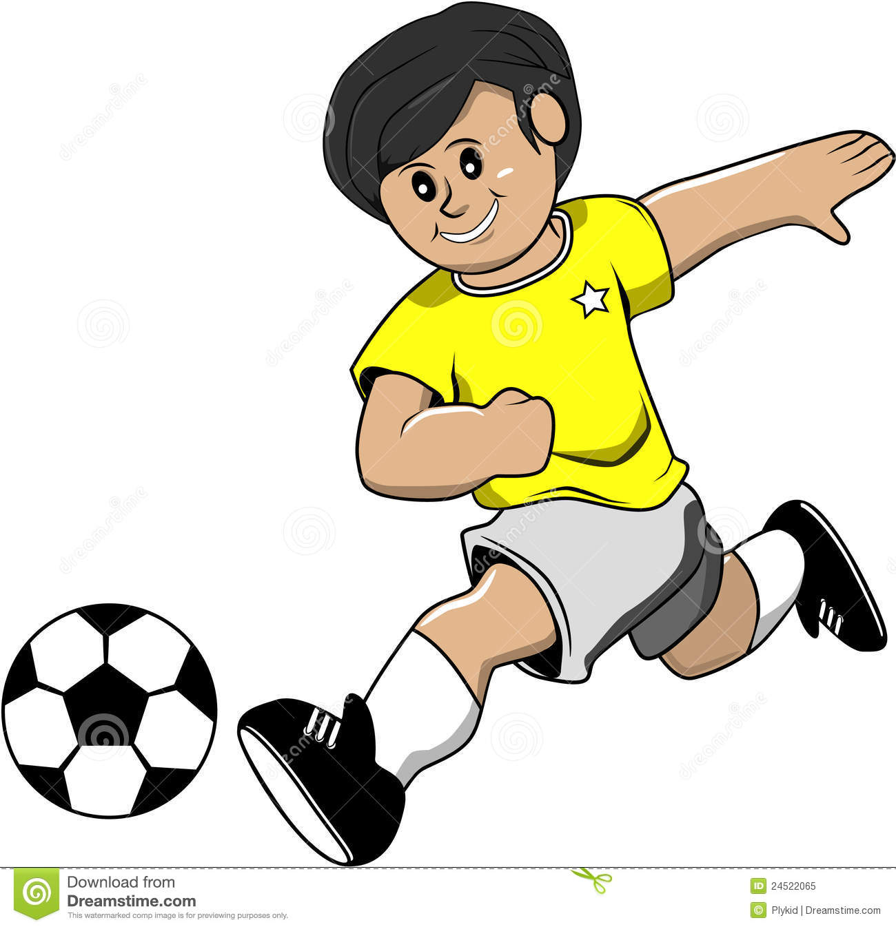 Soccer Boy Royalty Free Stock Photo   Image  24522065