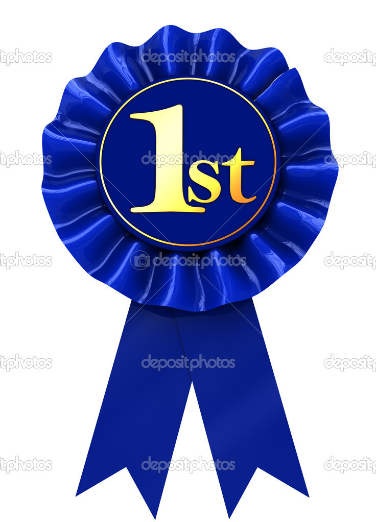 First Place Ribbon   Stock Photo   Mmaxer  4587094